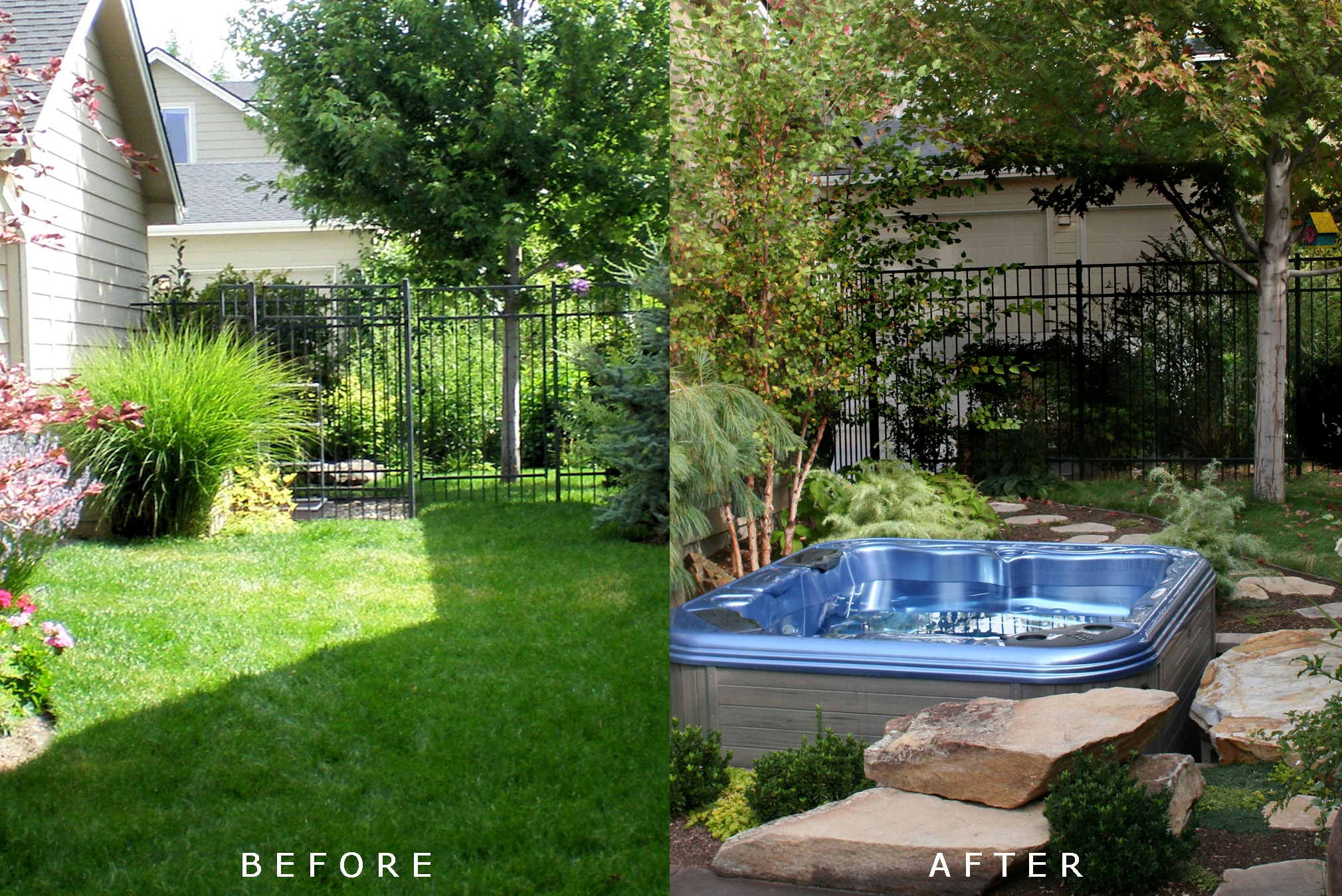 Barrios Residence: Before/After | The Garden Artist Boise, ID
