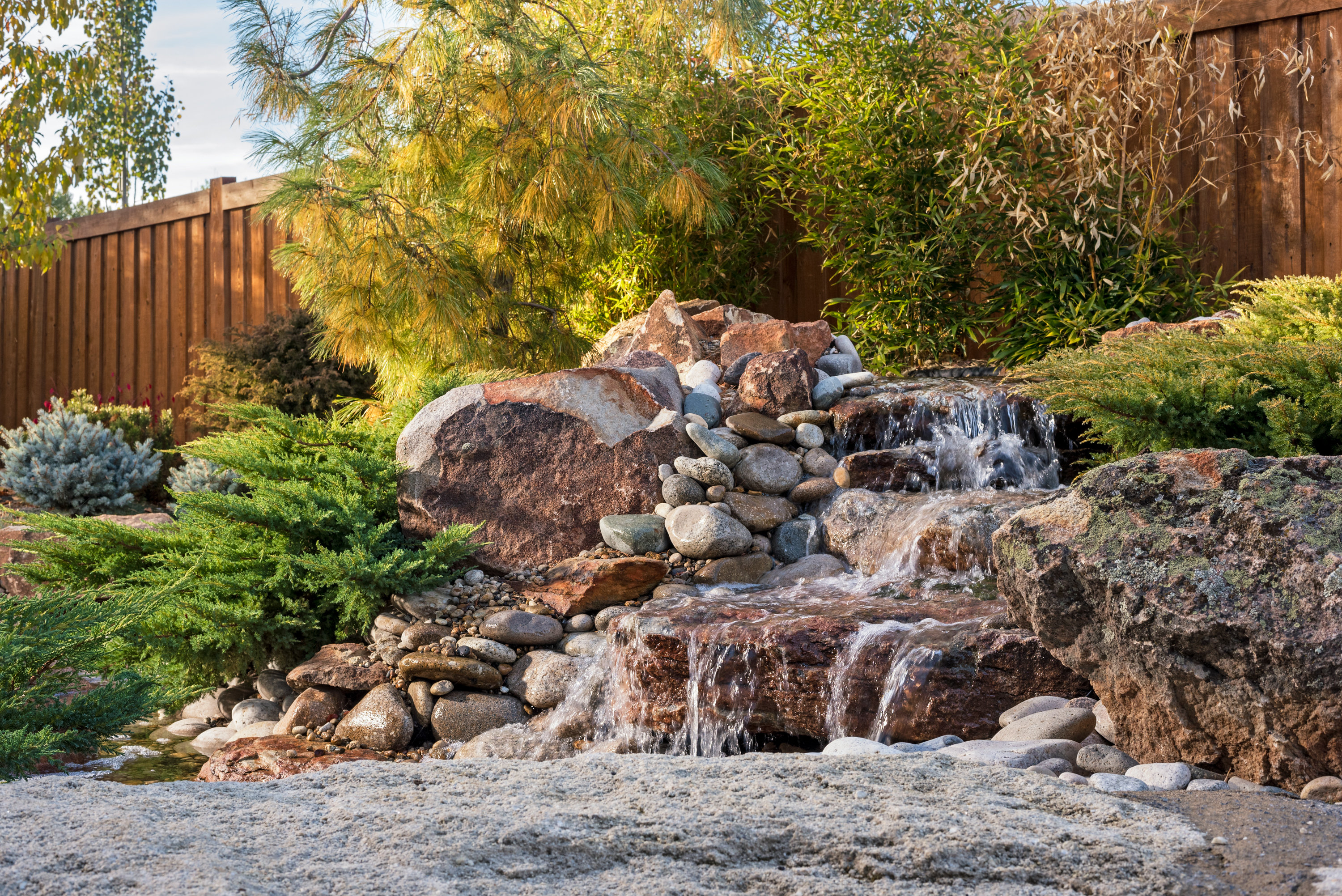Feng Shui Waterfall | The Garden Artist Boise, ID