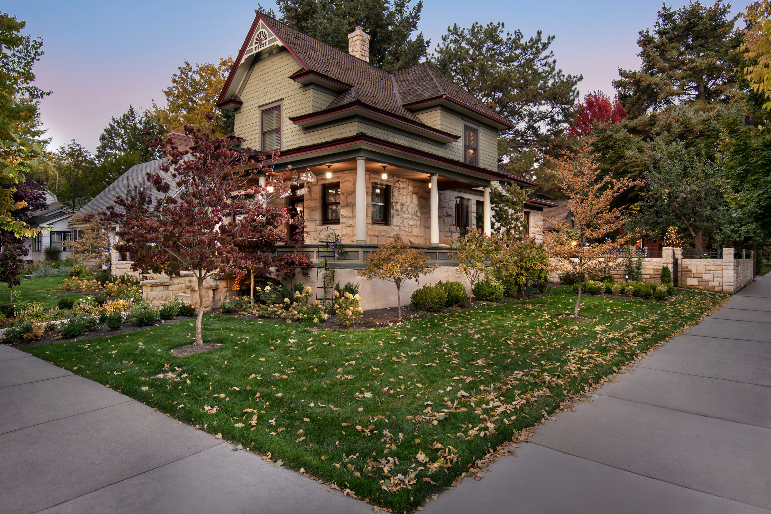 Historic Home and Custom Landscape | The Garden Artist Boise, ID