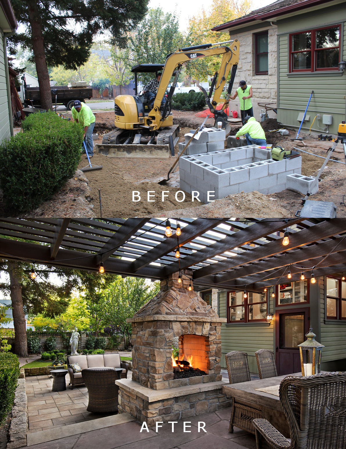 Harrison Residence: Before/After | The Garden Artist Boise, ID