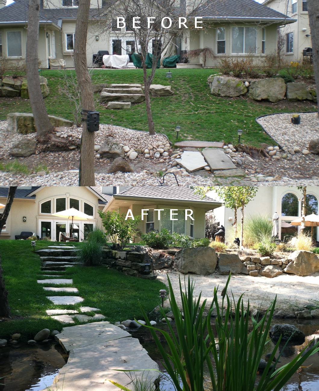 Hill Residence: Before/After | The Garden Artist Boise, ID