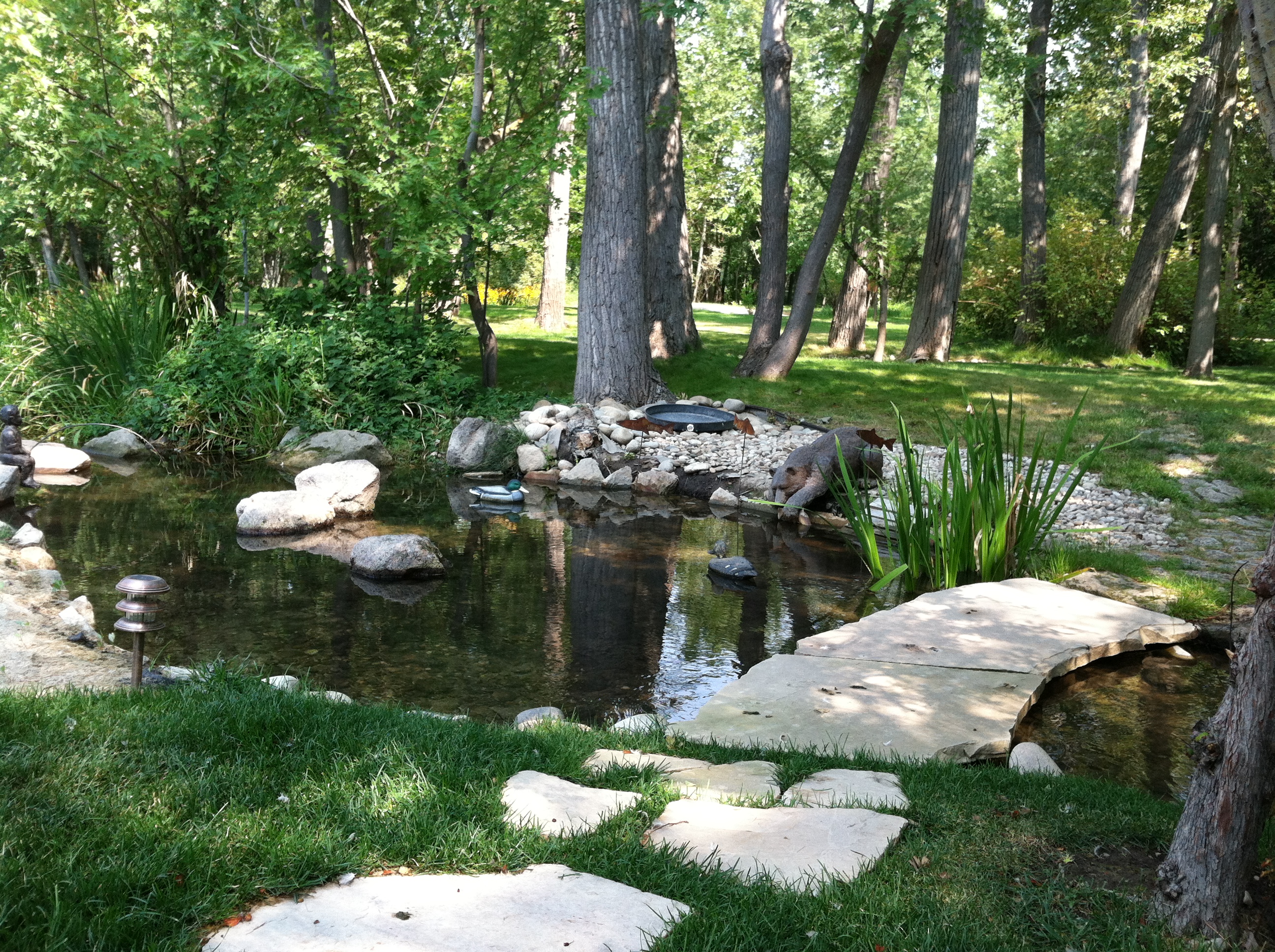Compact Entertainment Area - 3 | The Garden Artist Boise, ID