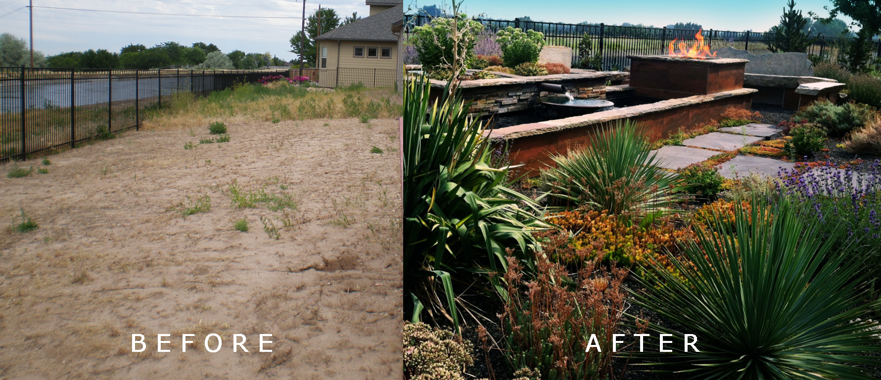 Taylor Residence: Before/After | The Garden Artist Boise, ID